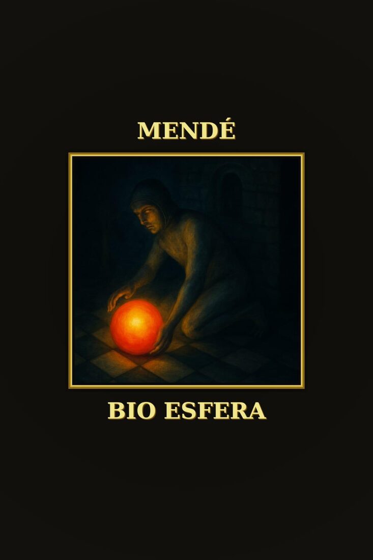 Dibujo de la tapa de Bio Esfera, de Ale Mendé