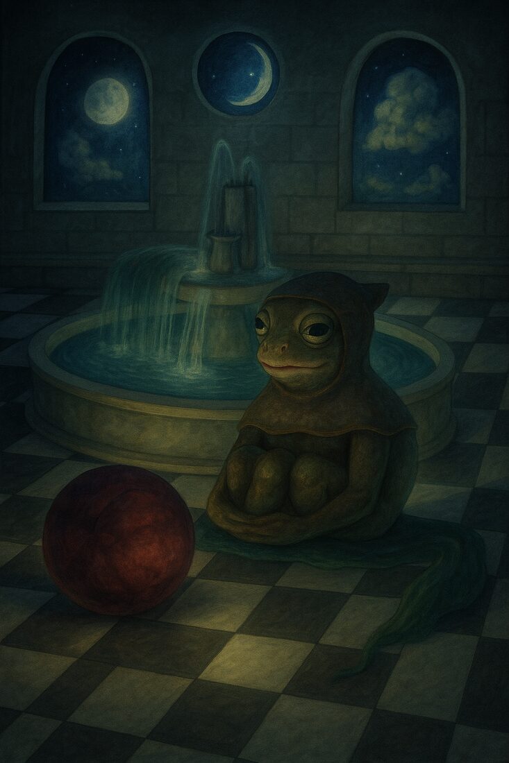 Ilustración interior de Bio Esfera, de Ale Mendé